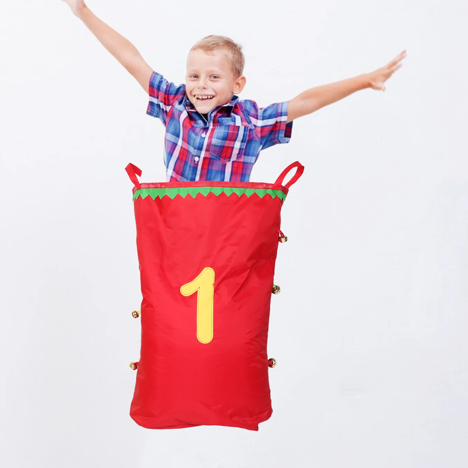 

2 Pcs Jumping Bag Kids Party Games The Bell Sack Race Parent-child Bags Oxford Cloth Toy