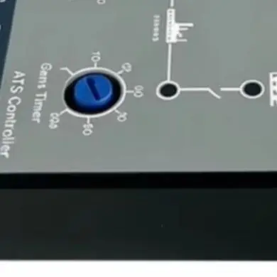 HAT310 Control Panel for Generator Use with For ATS Integration Features and Terminal Block Configuration for Reliability