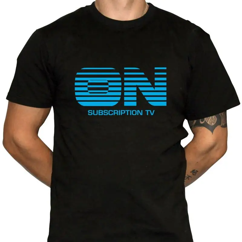 

ON TV Subscription Television T Shirt Defunct Service 100 Cotton