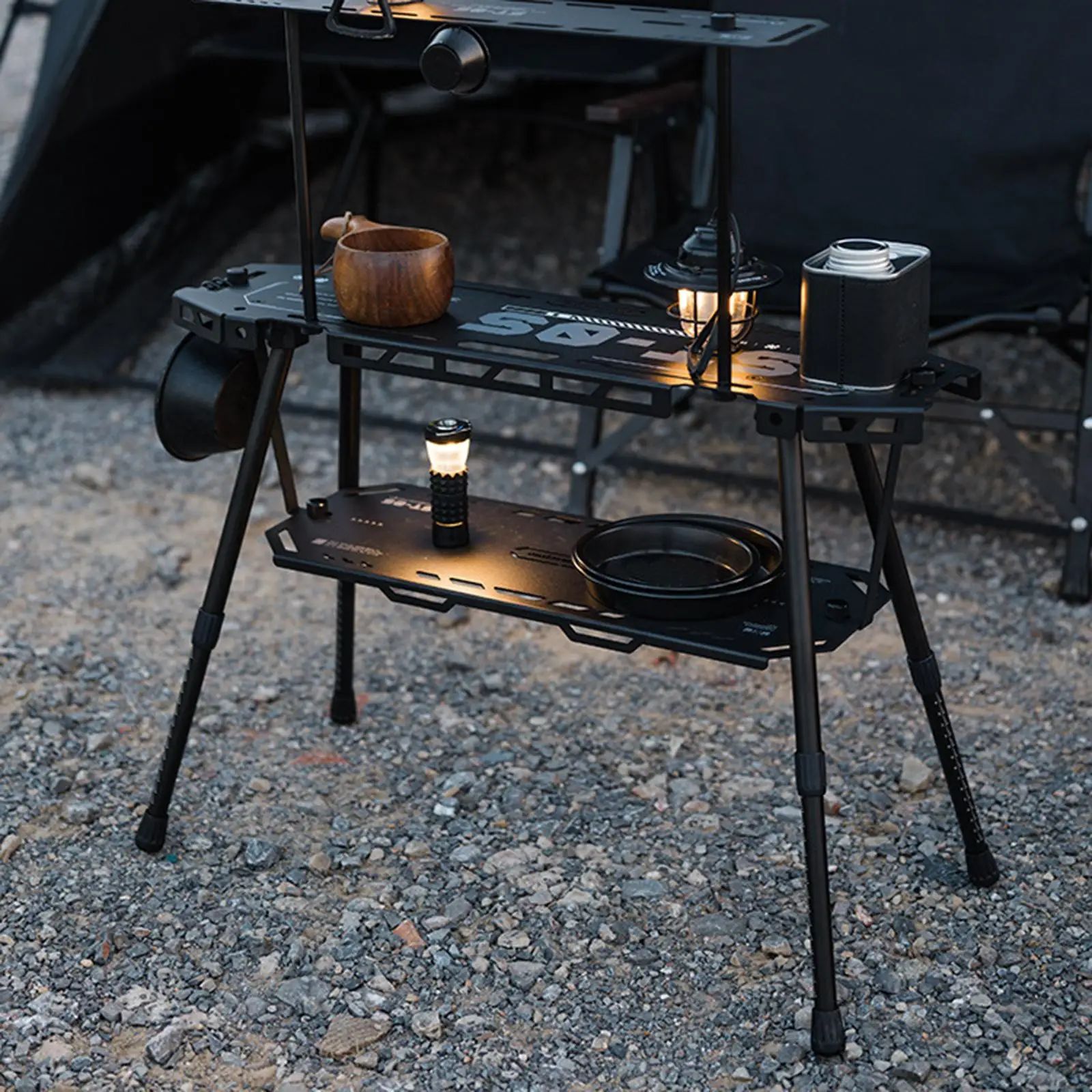 Expandable Igt Module Combination Table Portable for Outdoor BBQ Beach Trips