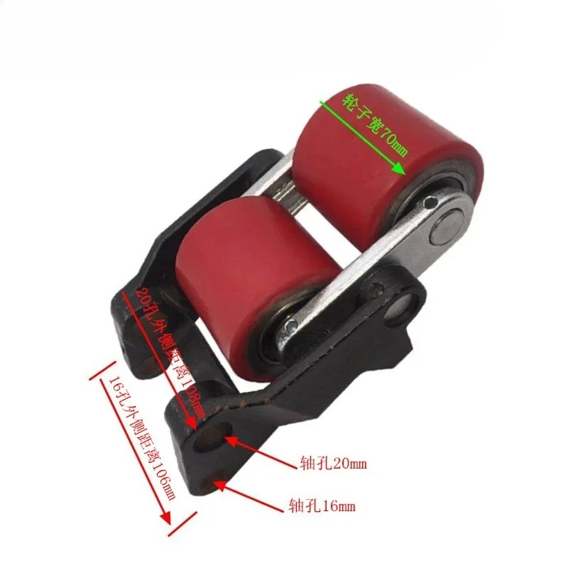 

Комплект из трех частей для вилочного погрузчика Noli Ruyi DF: Ручной гидравлический погрузчик, колесо-опора, рама