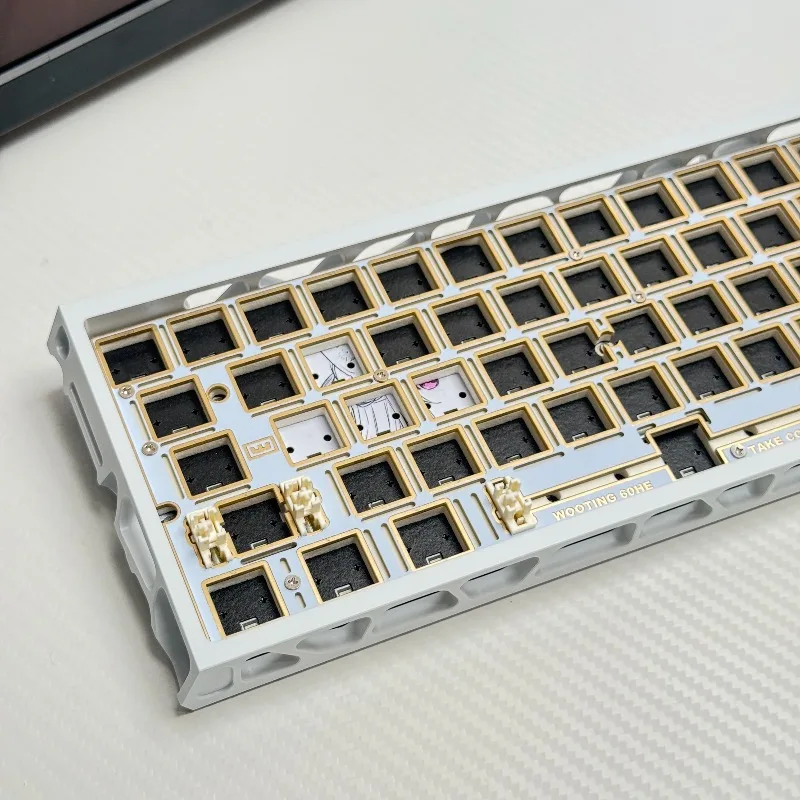 

SE Magnetic Switch Keyboard Kit Wired Customized Hollow Aluminium Keyboard Kit Gaming and Office Mechanical Keyboard DIY Gift