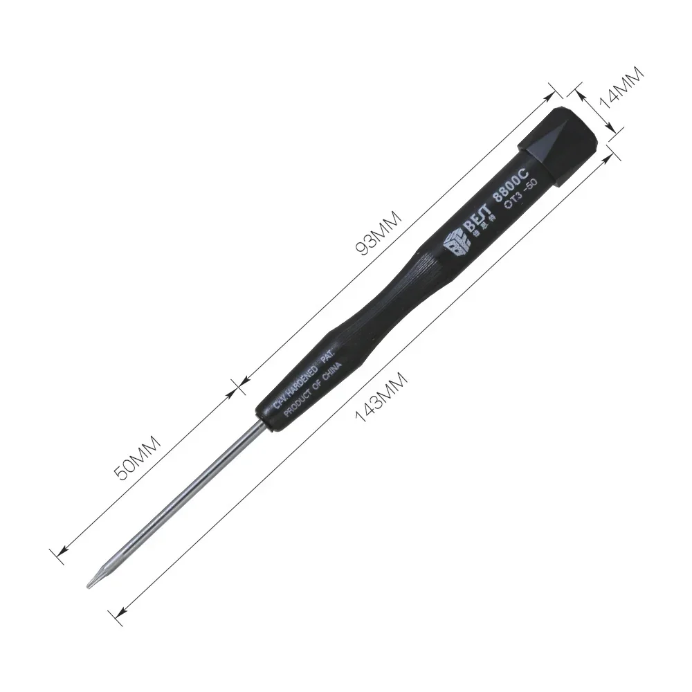 Bst-8800c 10 in 1 Philips magnetic Pentagon tri-wing Torx screwdriver combination repair tool mobile phone iPhone