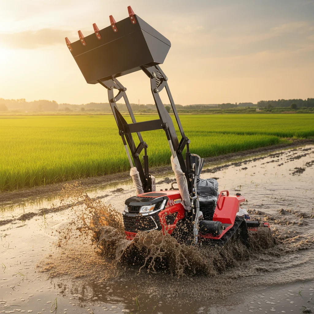 

New Hot Sale 35HP Crawler Tractor For Sale With Hydraulic Dozer Blade And Crushing Hammer Tool