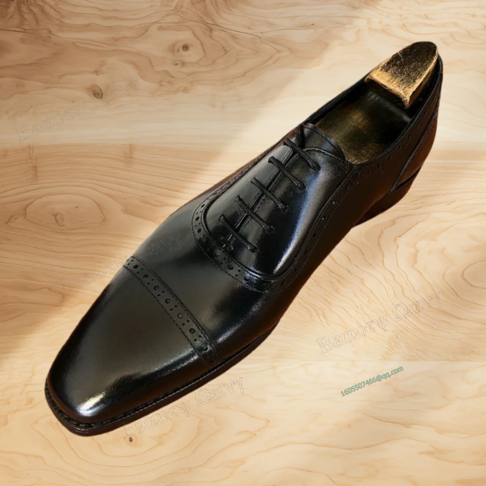 

Black Sewing Slip on Men Dress Shoes Cross Tied Pumps Shoes Decor Men's Shoes Gentlemen Slip on Party Shoes Big Size 47 Autumn