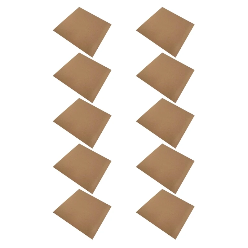 Pacote mangas gravação grossa 10pcs