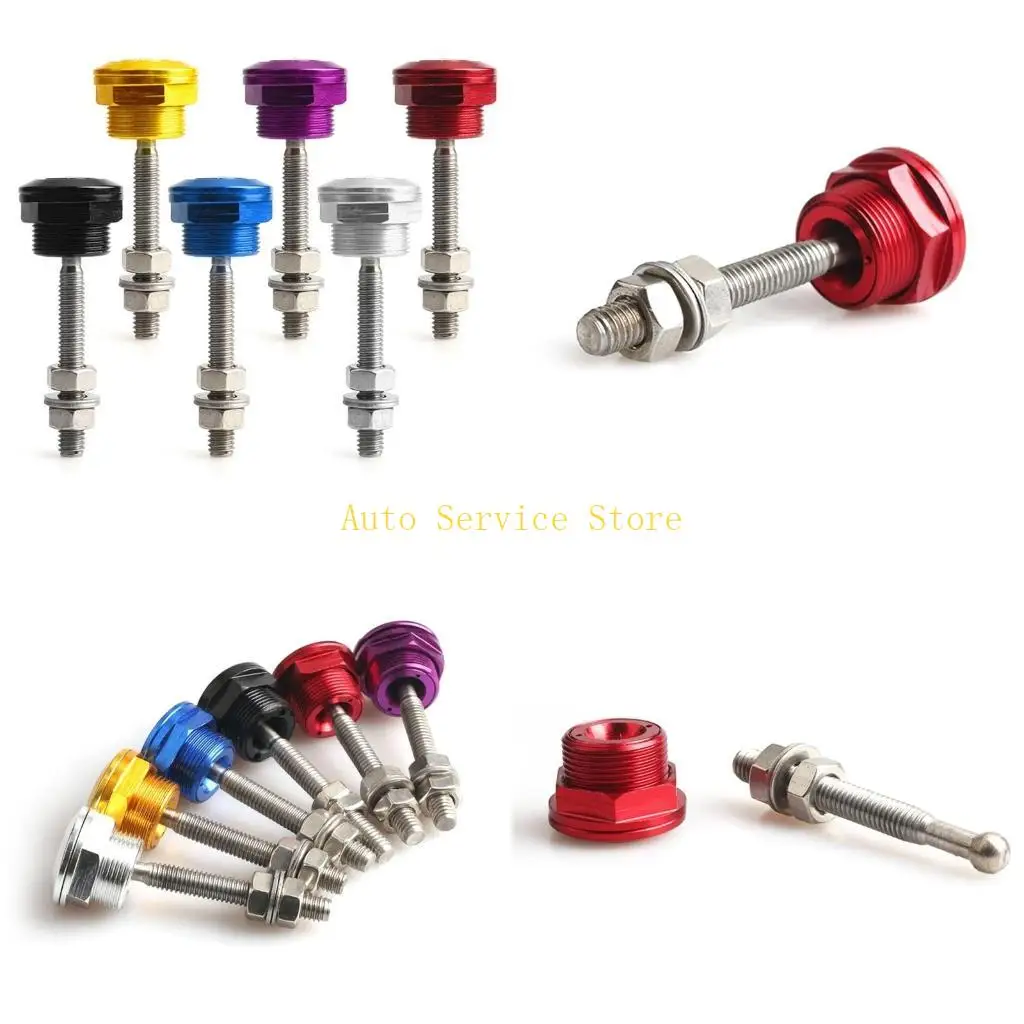 462A 22mm Universal Hood Pin Bonnet Lock Quick Release Push Button Bumper Clip