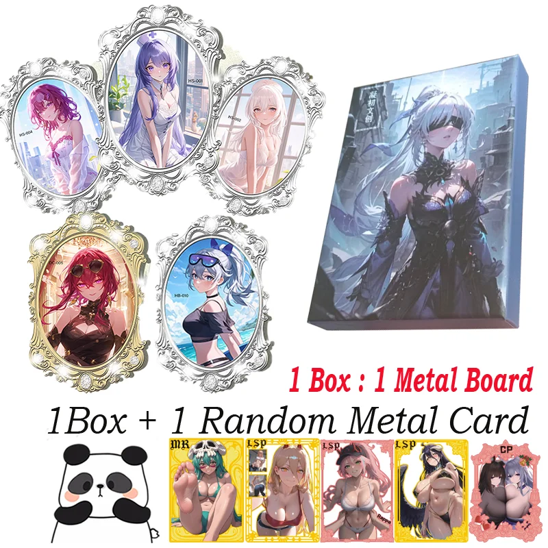 

New Metal Board Star Rail Toys Game Card Hobby Collection Board Anime Doujin Booster Box Toys Gifts