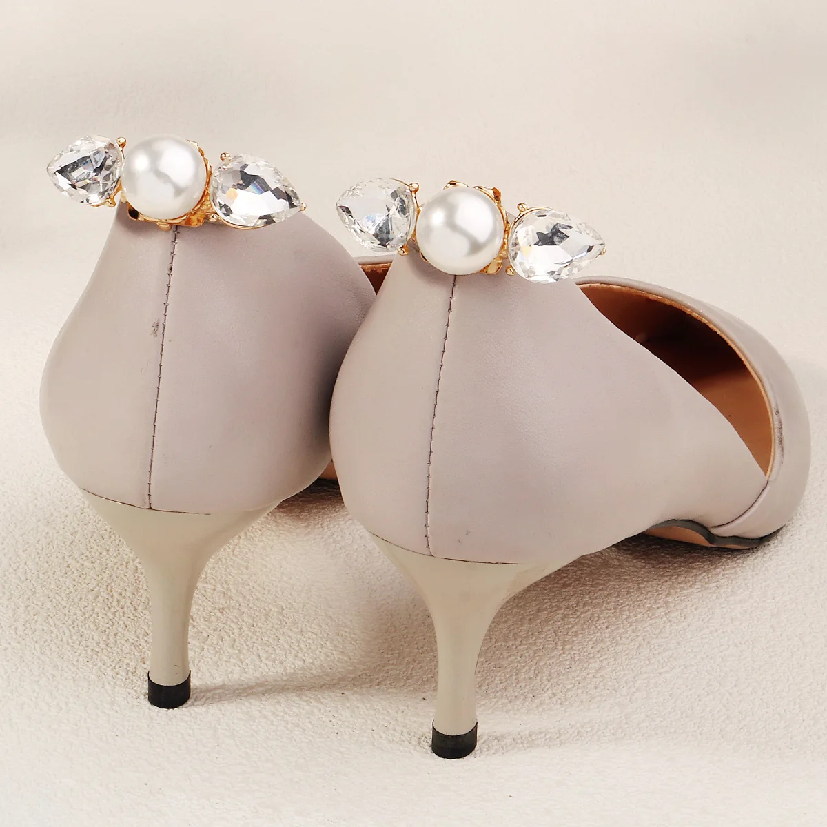 New Pearl Shoe Buckle Women's High-heeled Shoes Clip Jewelry Attending Important Occasions Fashion Accessories image 5