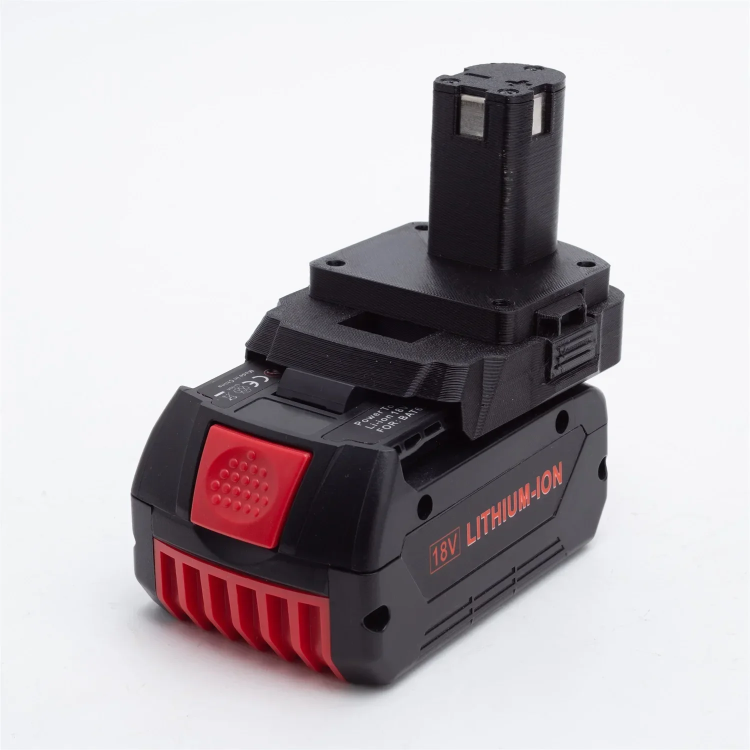 Imagem -02 - para Bosch 18v Conversor de Bateria de Íon de Lítio para Ryobi um Mais 18v Bateria Furadeira Elétrica sem Fio Ferramenta Elétrica sem Baterias