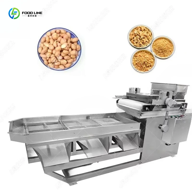Customized Multifunctional Nut Chopper Peanut Almond Dicer Macadamia Hazelnut Crushing Cutting Equipment