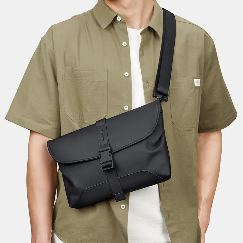 Casual men's backpack multifunctional slanted hanging bag fashionable single shoulder bag