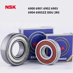 5/10pcs thin-walled deep groove ball bearing NSK high-speed 6900 6901 6902 6903 6904 6905 ZZDDU 2RS high-speed bearing steel.