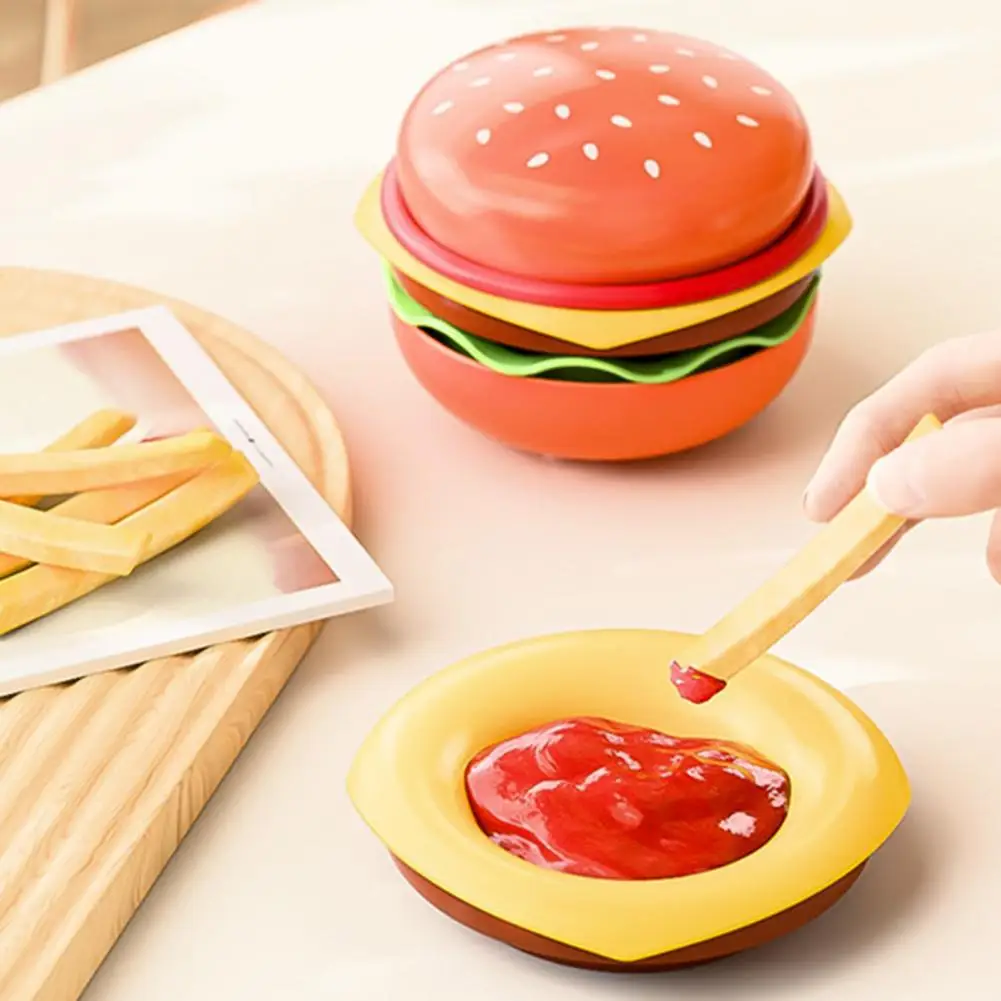 Plates Set for Salad Bowls 6-layer Hamburger Appetizer Plates Set Stackable Mini Serving Dishes for Desserts Sauces Snacks Sushi
