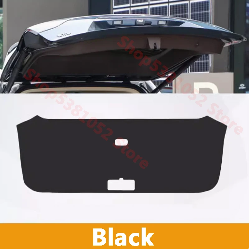 

For AITO M9 2022 2023 2024 Car Trunk PU Leather Protective Anti-dirty Pad Car Trunk Tailgate Protection Pad Accessories