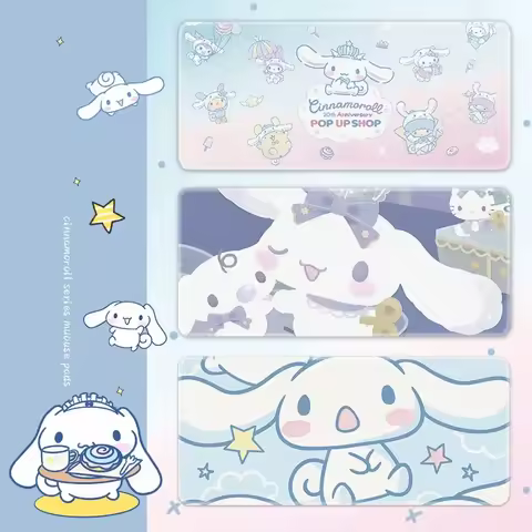 Cute Mouse Pad Oversized Anime MousePad Cartoon E-Sports Game Keyboard Pad Gaming Kawaii Desk Pad Desktop Decoration Mouse Mat