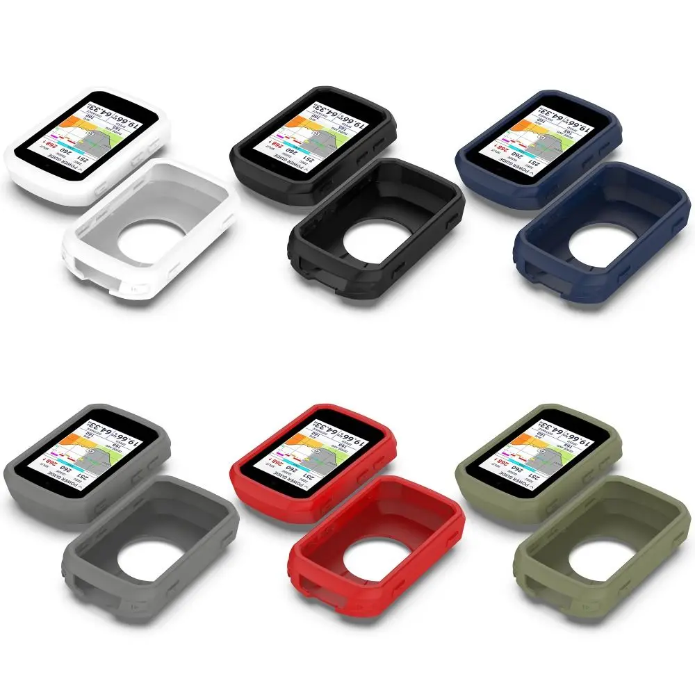 New Silicone Protective Case Shockproof Anti-collision Case Cover Screen Protector for Garmin Edge 850/550 Cycling Accessories