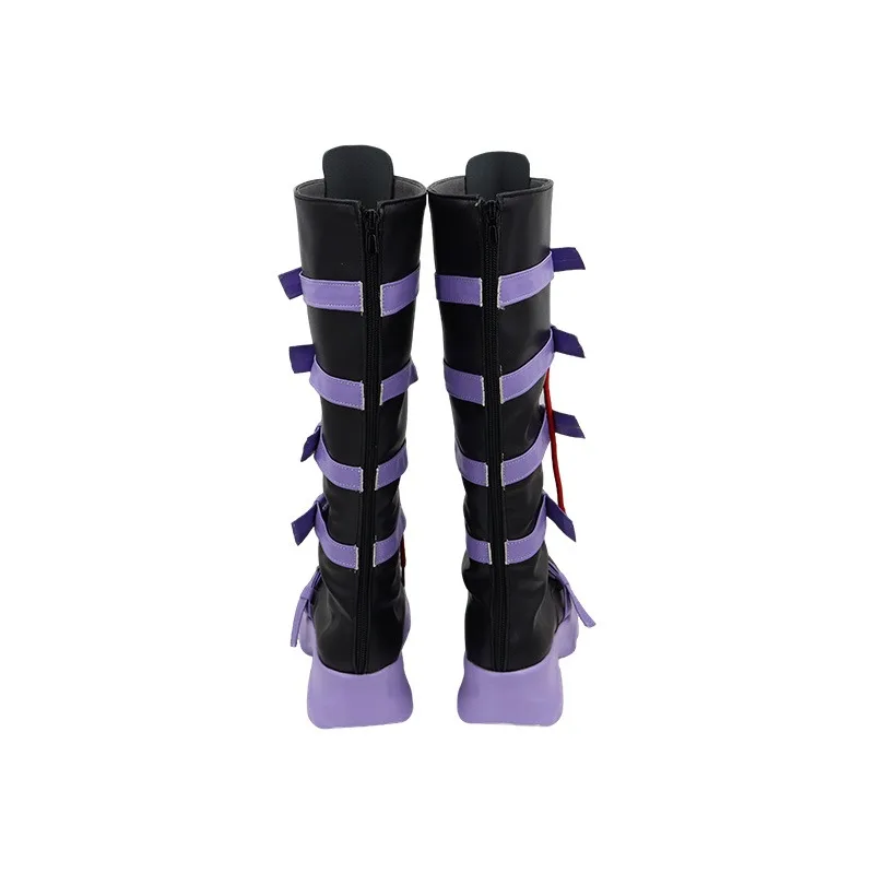 الهوية الخامس البستاني إيما وودز تأثيري أحذية أنيمي تأثيري الدعائم بو أحذية من الجلد هالوين كرنفال الأحذية مخصص