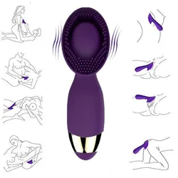 10 Speed Clitoral Stimulator Brush Vibrating G-spot Nipple Clit Licking Toy Massage Vagina Vibrator Sex Toys for Couples Women