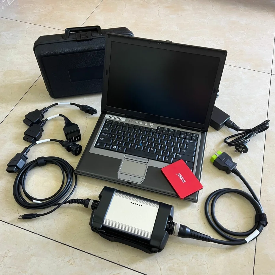 

For Volvo Diagnostic Tool Vcads Pro Software with Laptop CF30 Touch Truck Scanner Full Set Ready to Use