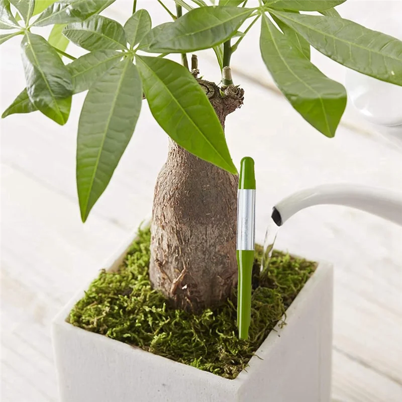 トップセールアクアメーター、4個、植物土壌水分センサー、観葉植物土壌水分計、屋内鉢植え植物に最適 (S)