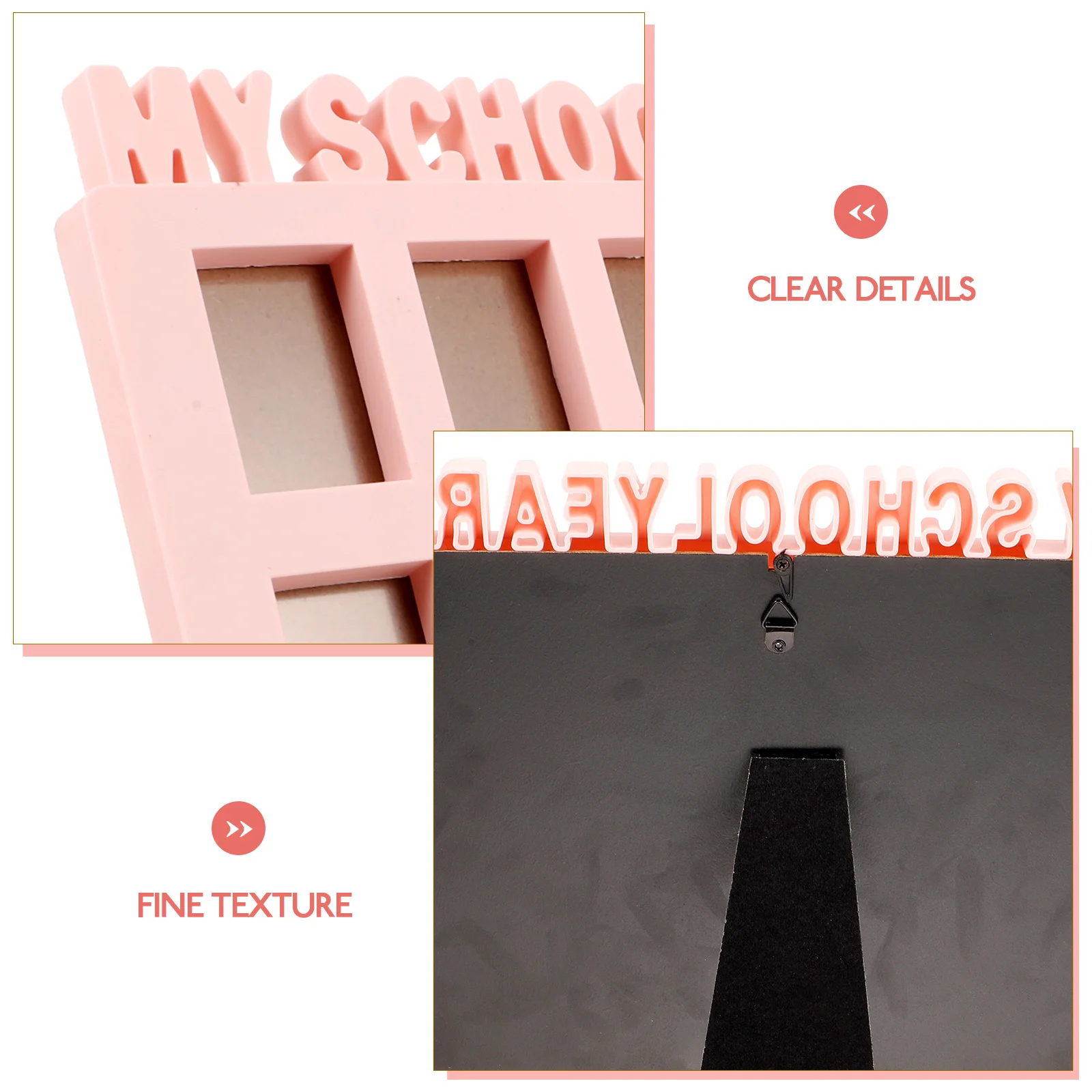 

Picture Frame Plastic School Year Photo Display Holder Growth Record Memories and Gift My First Photo Album