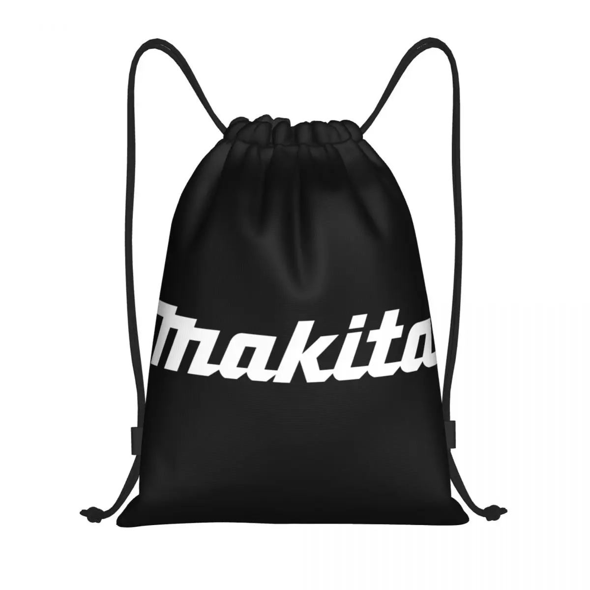 Custom Makitaes Drawstring Bags Women Men Lightweight Sports Gym Storage Backpack