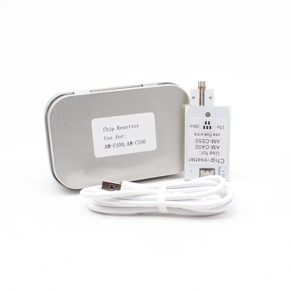 

Europe T08N T08Q Ink Cartridge Chip Resetter Universal C9372 maintenance tank chip resetter for Epson AM-C400 AM-C550 Printer