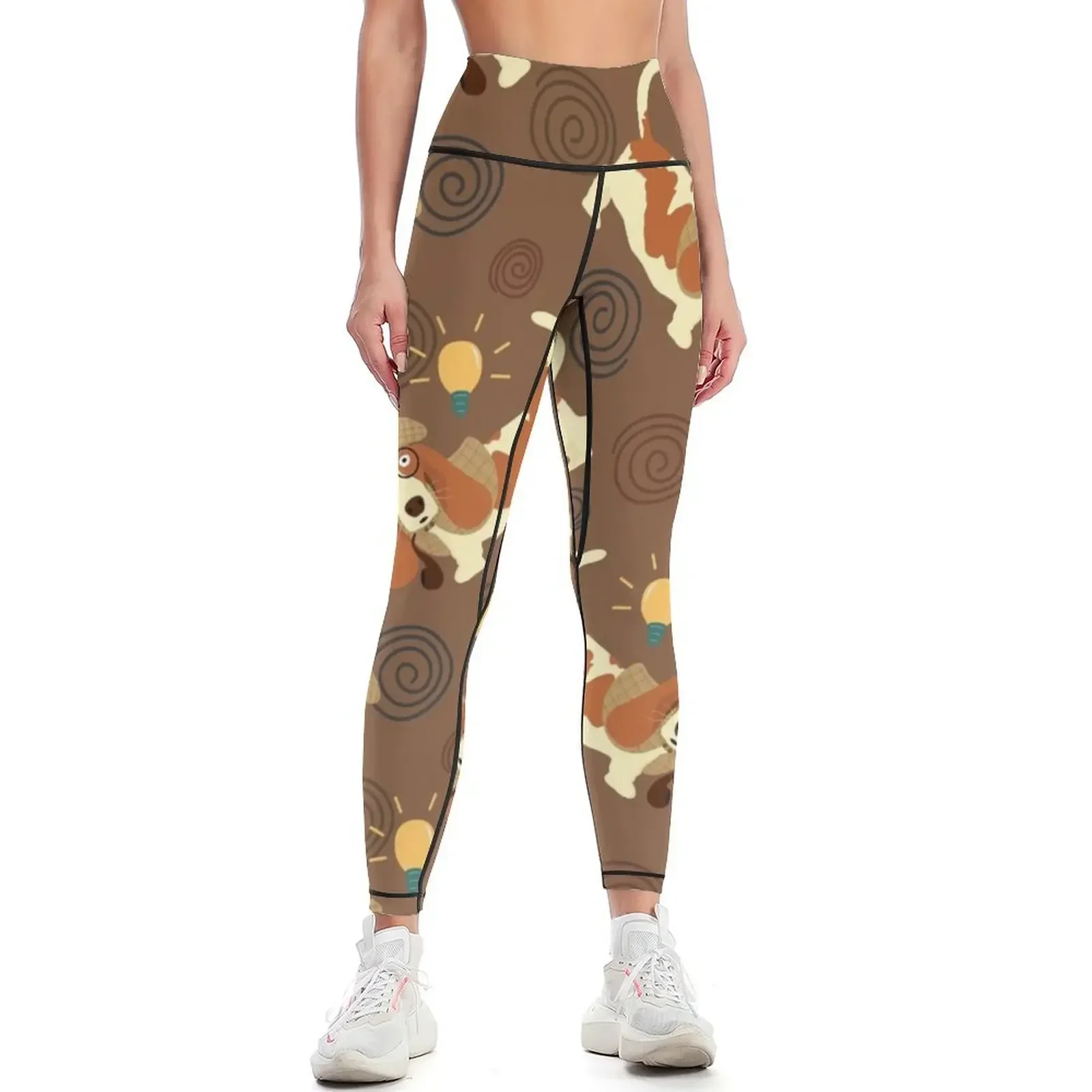 

Aha Moment Basset Hound Leggings gym top fitness set gym Fitness clothing gym womans Womens Leggings