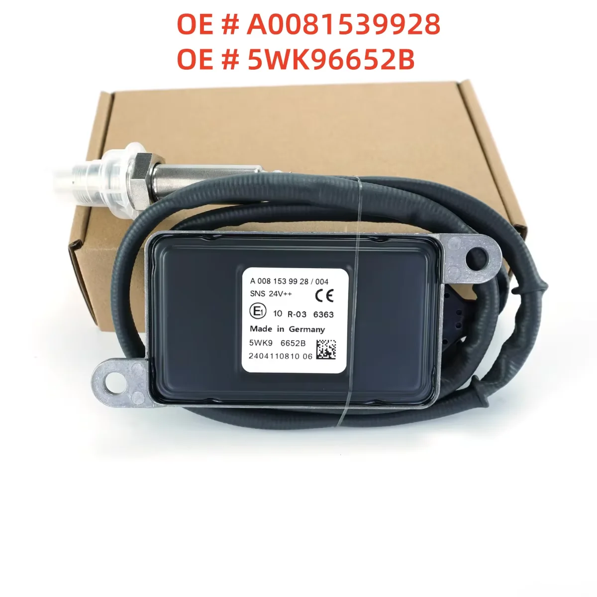 

High quality A0081539928 5WK96652B A 008 153 99 28 5WK9 6652B Nitrogen Oxide Sensor Nox Sensor for Mercedes-Benz