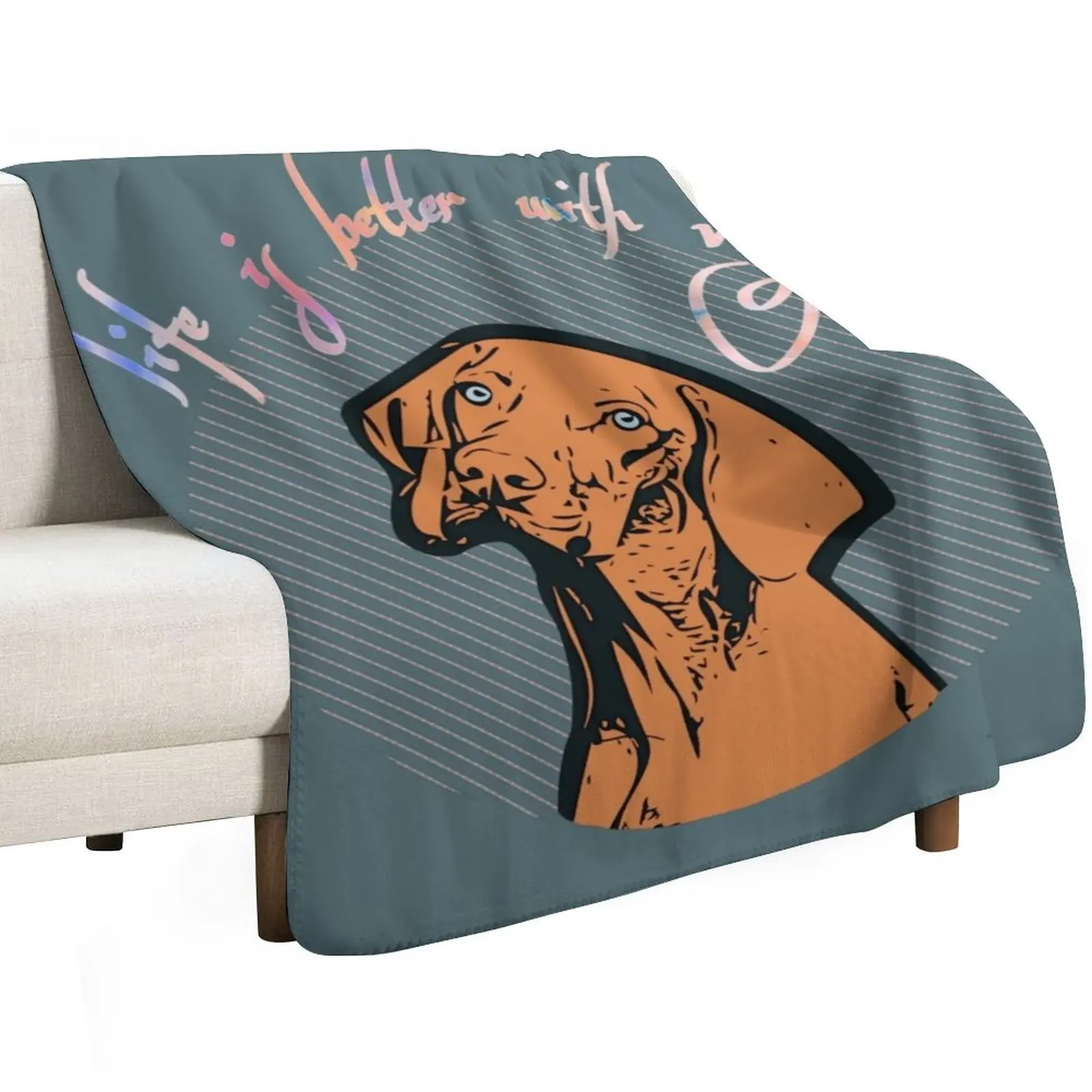 Hungarian Vizsla Pointer Dog Throw Blanket Designers Quilt Soft Plaid anime Single Sofa Throw Blankets