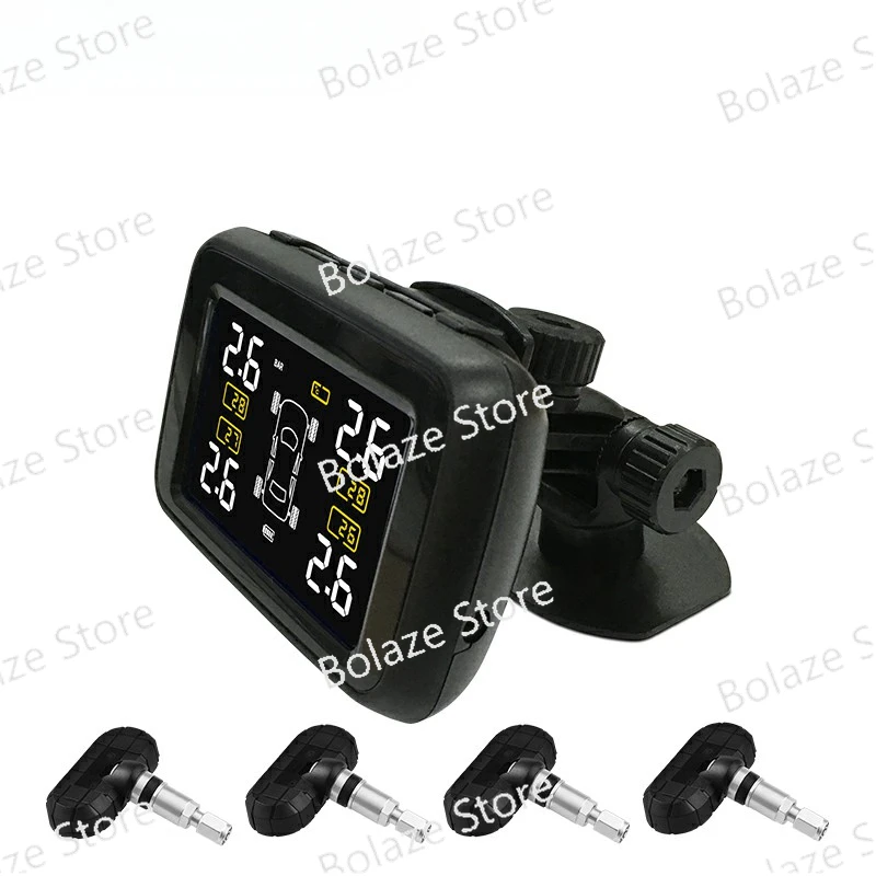 T901C Tire Pressure Monitoring System Built-in Sensor Automobile Electronic Long Battery Life Alarm