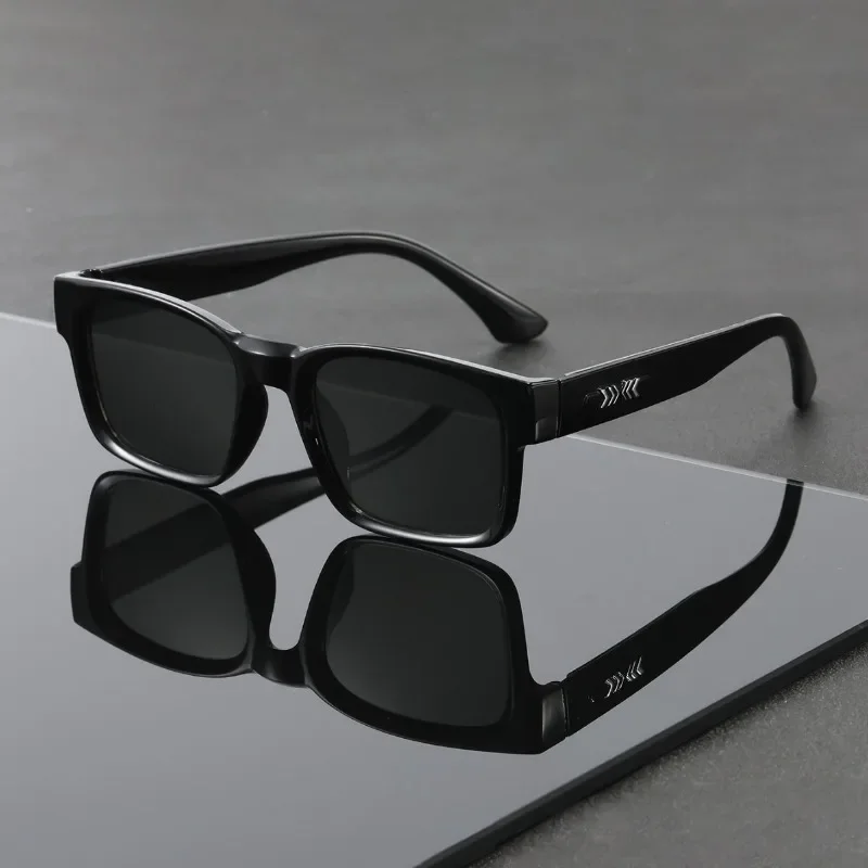 Vintage Rectangle Frame Sunglasses Fashion Luxury Brand Design Glasses UV400 Women Eyewear Men Goggle