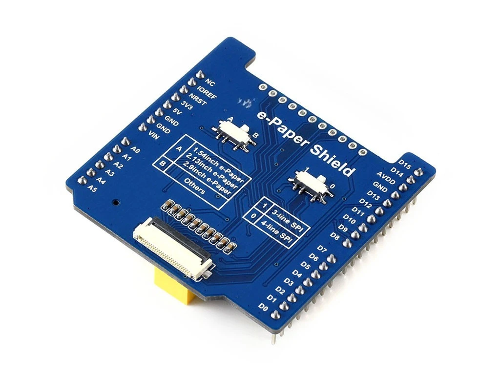 For Universal e-Paper Driver Shield for NUCLEO SPI Interface