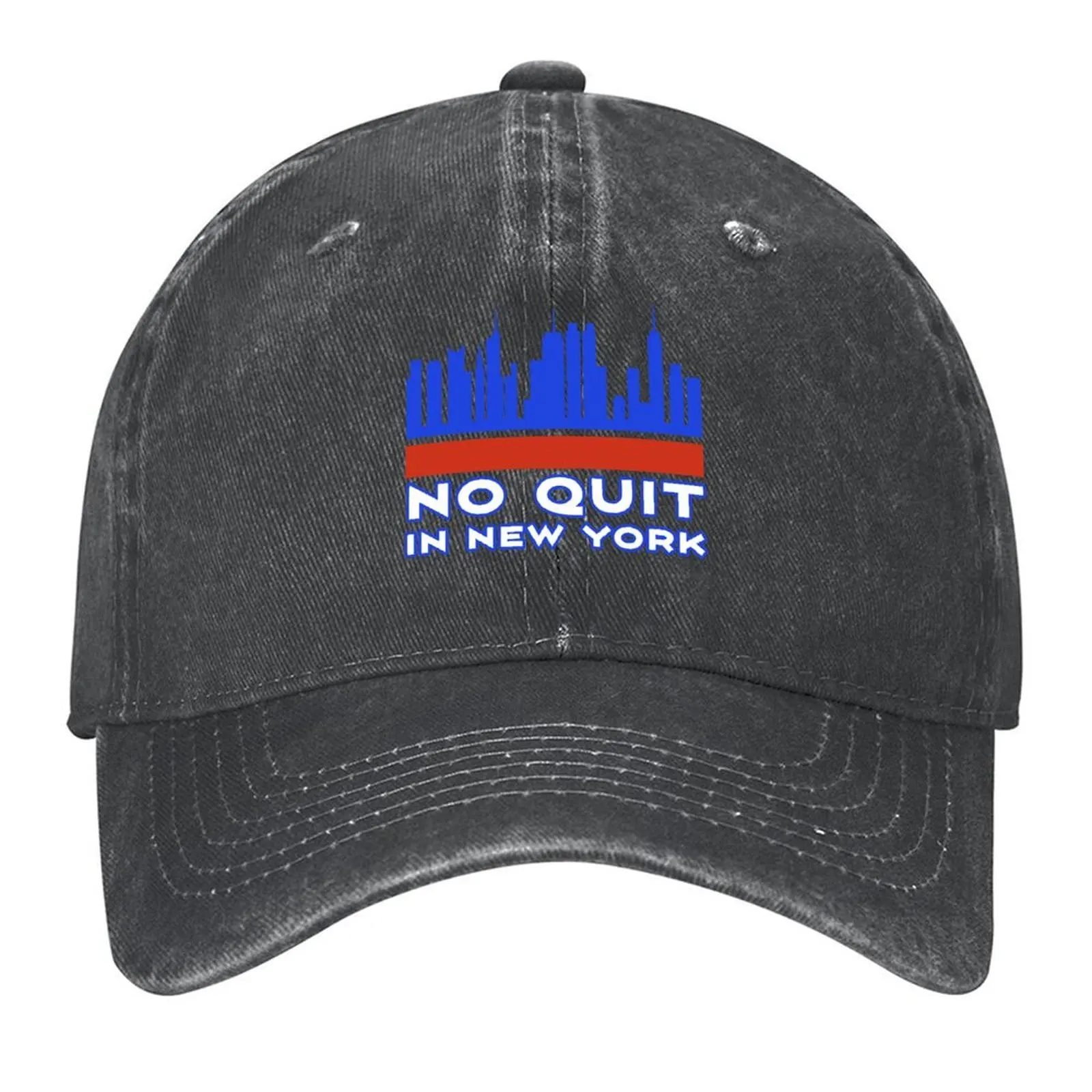 

No quit in new york Baseball Cap Golf Wear Sun Hat For Children Horse Hat Military Tactical Cap Ladies Men's