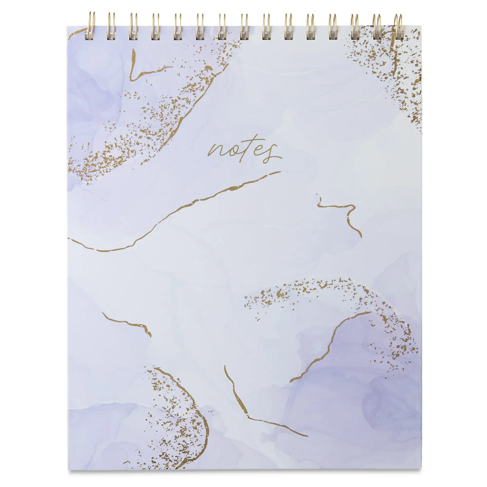 

Top Spiral Memo Pad, Lavender, 8" x 10", 96 Ruled Sheets