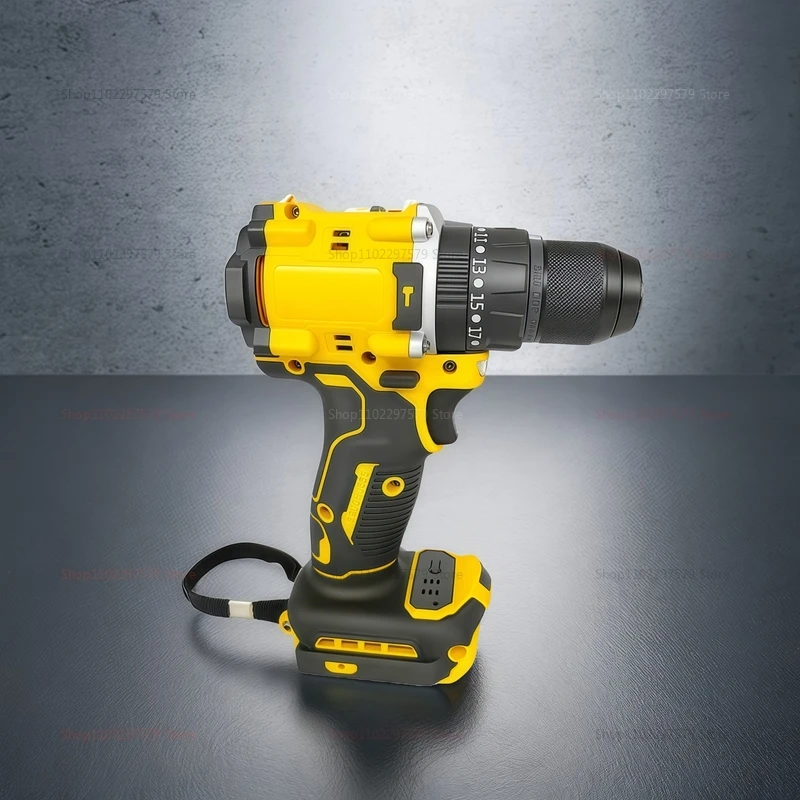 مفك براغي كهربائي بدون فرش قابل لإعادة الشحن، مثقاب يدوي متوافق مع دبوس بطارية ديوالت للمنزل بنفسك