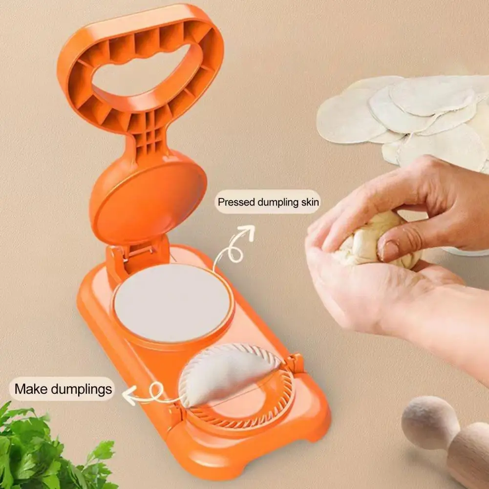 Dumpling Wrapper Maker Hassle-free Dumpling Making Device Convenient Dough Pressing Tool Baking Pastry Dumpling Maker Gadget