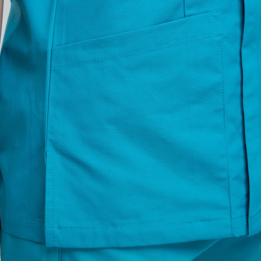 Unisex Operating Room เสื้อผ้าซิป Scrubs Uniforms Multicolor ทันตกรรมพยาบาล Tops + กางเกงโรงพยาบาลหมอพยาบาล Workwear