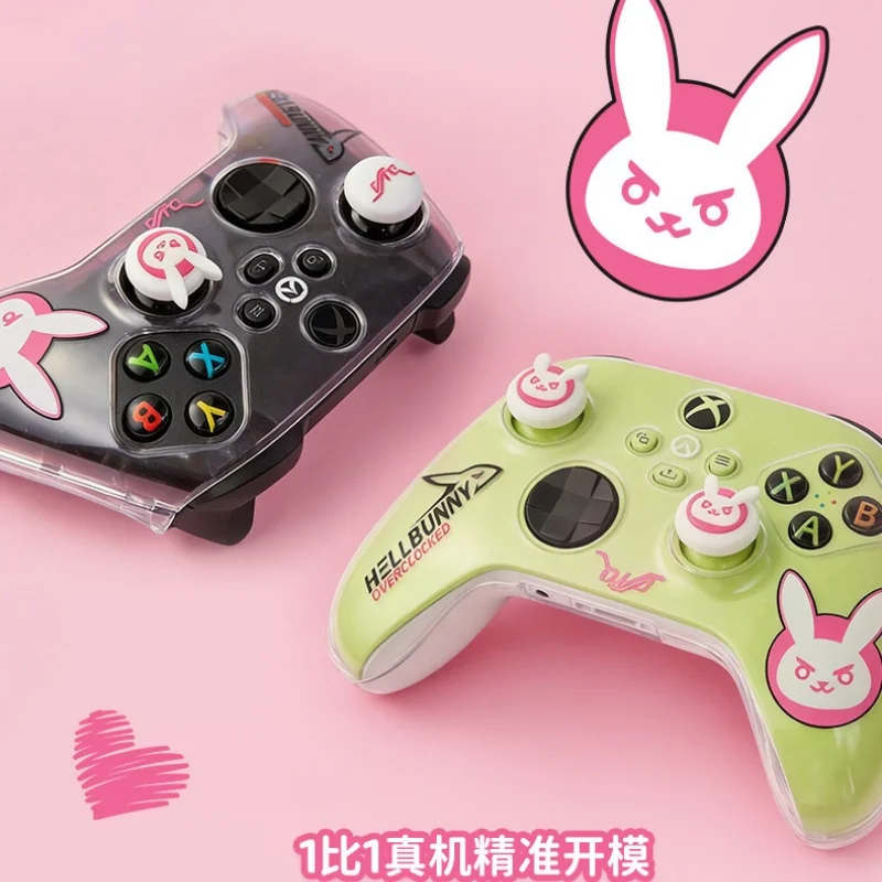 Xbox Game Controller Protective And Joystick Cap Case Thumb Stick Caps Dva Bunny Design Game Accessory For Gaming Players
