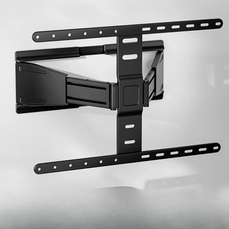 

Ultra-thin TV telescopic wall hanger embedded mounting bracket