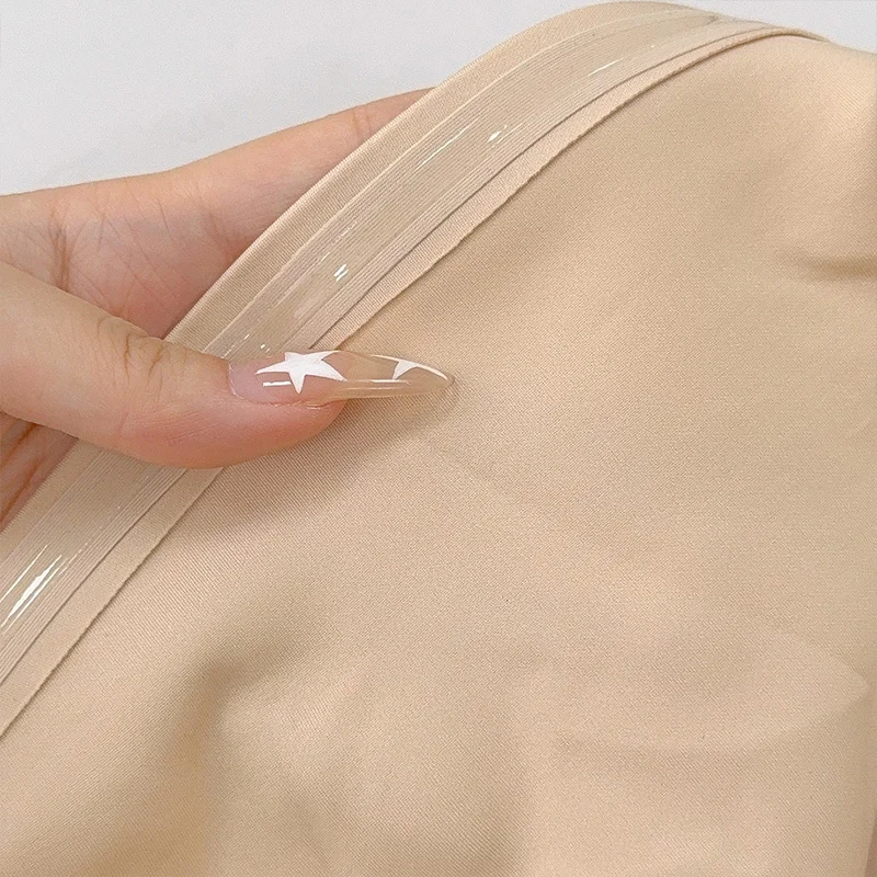 2025 Fashion Women Tube Tops Strapless Bra Black Skin Chest Wrap Bandeau Unlined Seamless Breathable Comfortable Underwear Tops