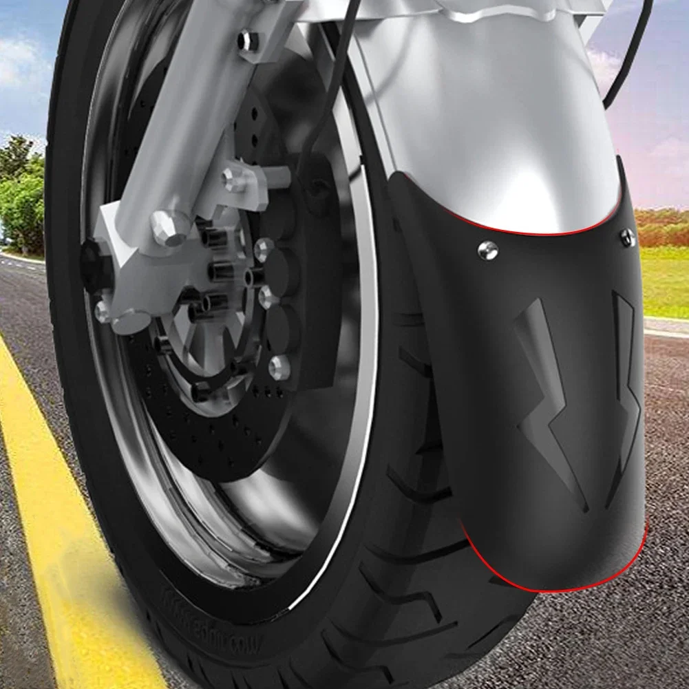 Universal Motorcycle Extender Lengthen Front Fender Rear and Front Wheel Extension Fender Splash Mudguard Guard 4 Sizes