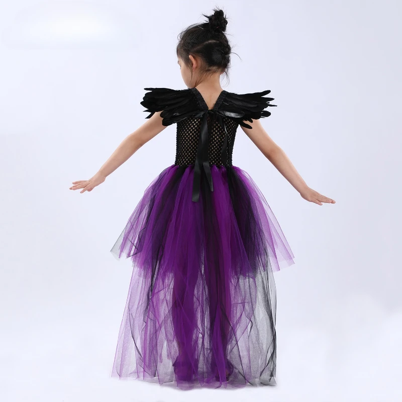 فساتين شبكية للأطفال أزياء عرض مسرحي للمهرجانات ملابس حفلات كلاسيكية للأطفال فستان بناتي منفوش ملابس تنكرية فساتين غير رسمية #2