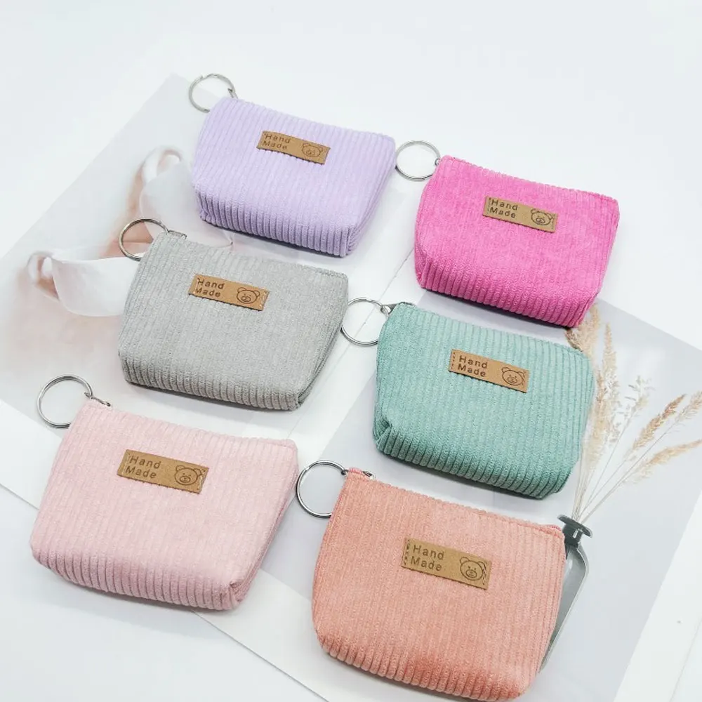 Kreative Münzbörse, Neuer Stil Damen-Kleintasche, Mini-Handgeldbörse, Münzbeutel, Cord-Schlüsseltasche, Geschenk für Studenten