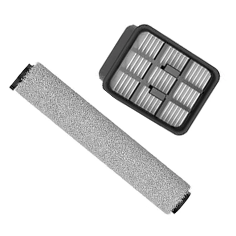 استبدال مجموعة مرشح الفرشاة الرئيسية التقاط الحطام الفعال ل Vozascly W12 ممسحة الأرضية اللاسلكية أجزاء المكنسة الكهربائية الملحقات