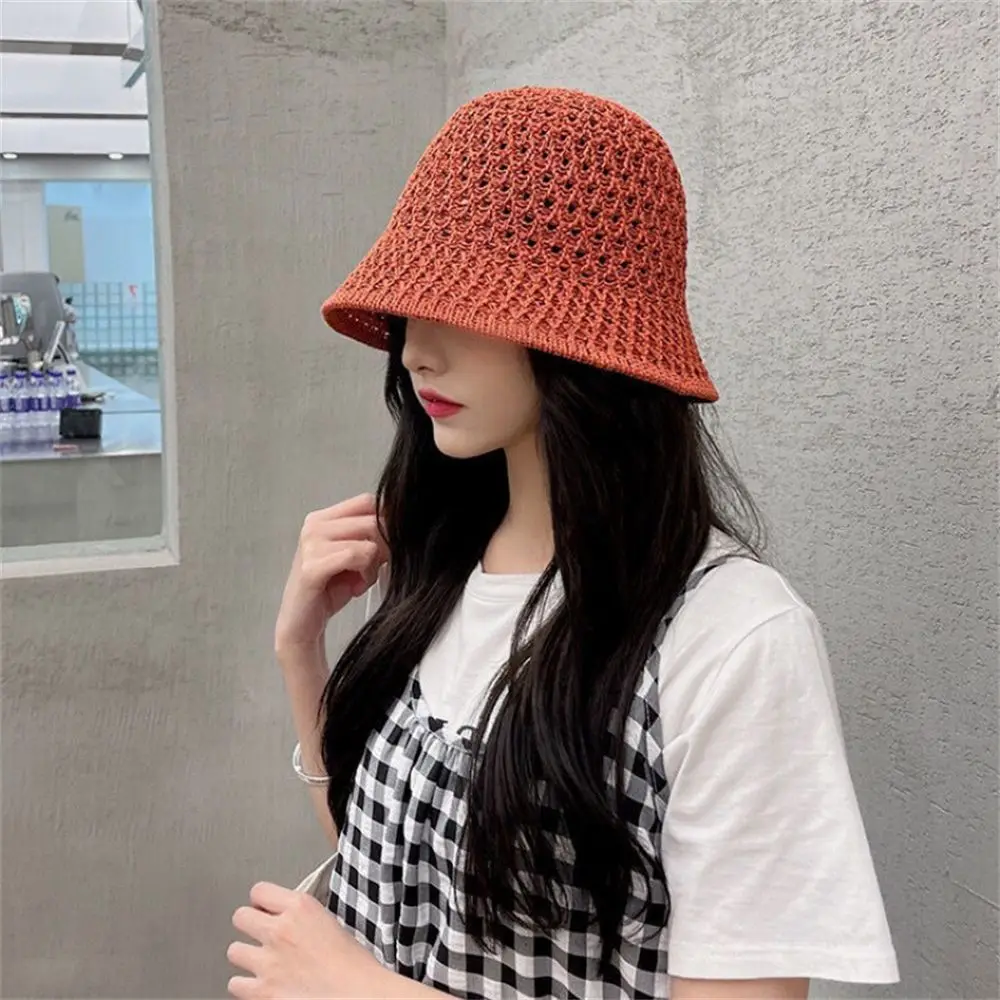 Breathable Wide Brim Ventilation Fisherman Hats Beach Cap Bucket Hat Sun Hats