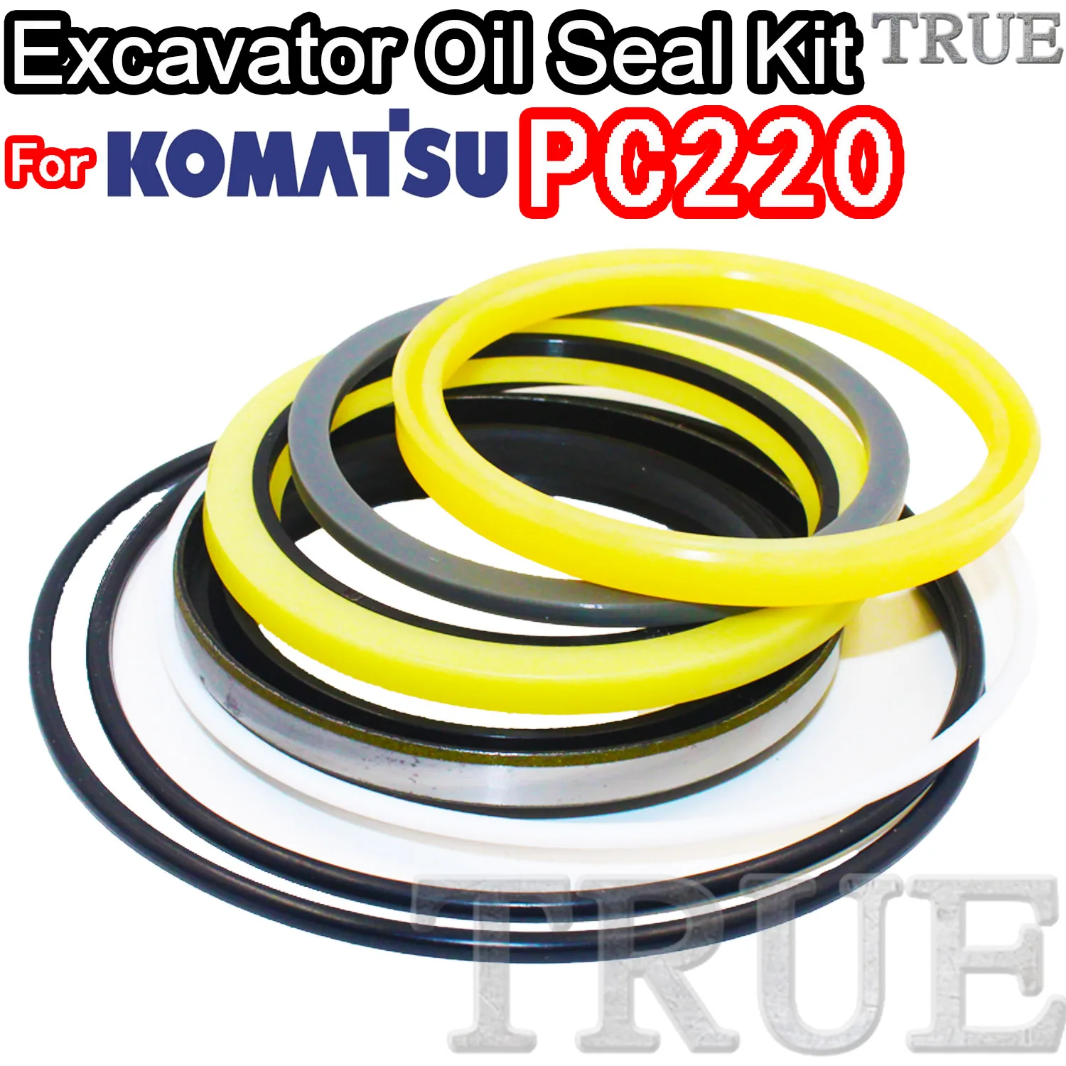 For KOMATSU PC220 Excavator Oil Seals Kit Repair Center Joint Gasket Nitrile NBR Nok Washer Skf Service Orginal Quality Track