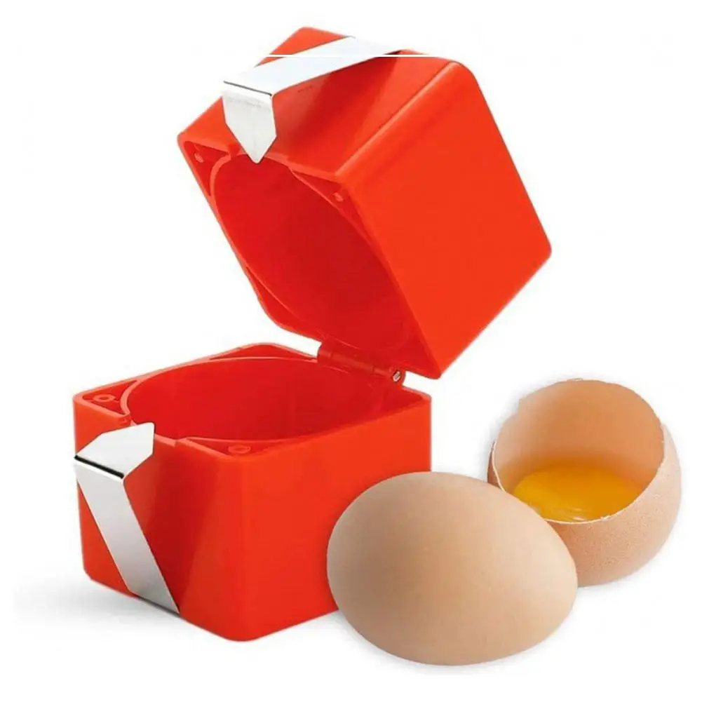 Abridor de ovos separador fácil de limpar mini casa cozinha aberta-abridor de ovos cozido cozinha ferramenta de ovo c3k1
