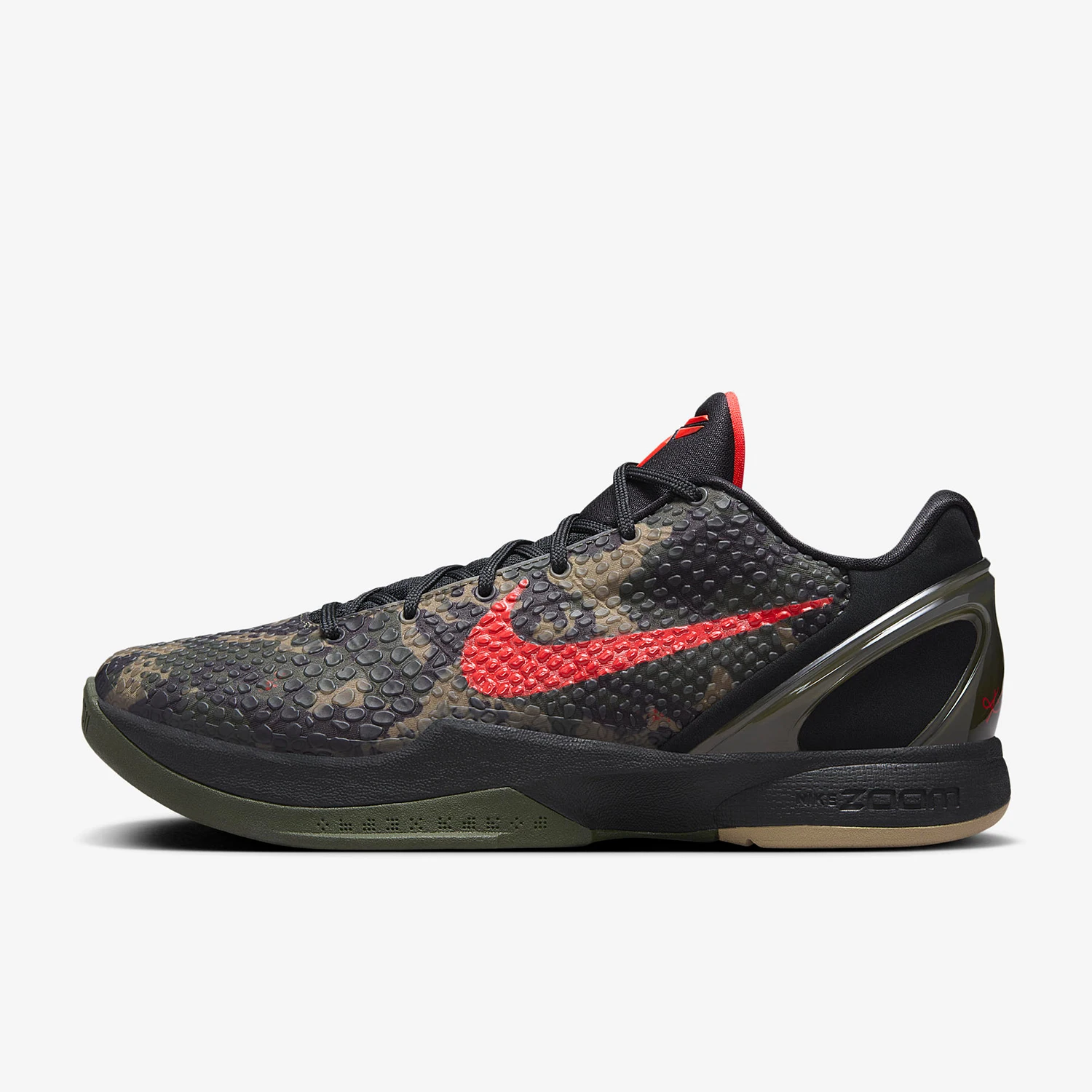 Nike genuine Kobe 6 ZK6 men's sports training shock-absorbing basketball shoes FQ3546-001